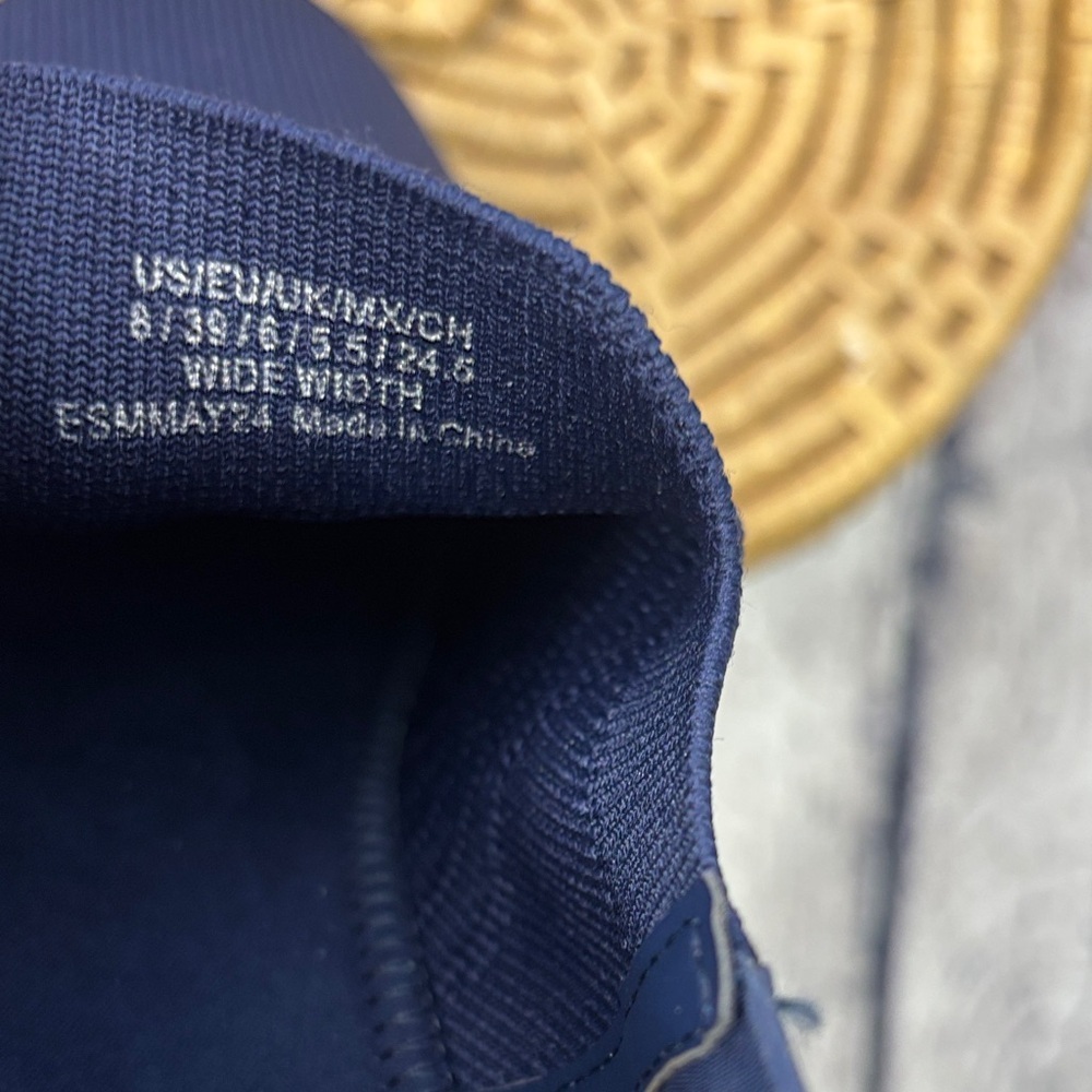 Kenneth Cole Navy Textured Sneakers - Picture 10 of 10